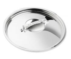DE BUYER Deckel, Edelstahl, Silber, 14 x 14 x 4.4 cm