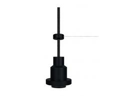 Osram Vintage Edition 1906 Pendulum, schwarz, E27 - Fassung, Deckenleuchte, flexibles Zugseilsystem, P20, Gehäuse aus Aluminium