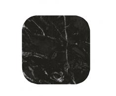 ZAK Osmos Untersetzer 4-er Set schwarz Marmor/Weiß 10x10 cm