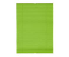 Lichtblick Plissee Klemmfix ohne Bohren, 45 cm x 130 cm (B x L) in Grün, Sicht- und Sonnenschutz, lichtdurchlässig & Blickdicht