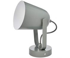 Umi. by Amazon Wandleuchte, modernes Design, Metallgrau, 25,4 cm