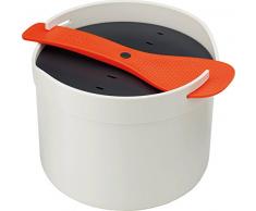 Joseph Joseph M-Cuisine - Mikrowellen Reis- und Getreidekocher - schwarz/weiß