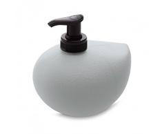 koziol Seifenspender 450 ml Grace Sense, Kunststoff, solid cool grey, 10.5 x 12.7 x 11.7 cm
