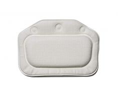 Croydex Weißes Croydelle Badewannenkissen