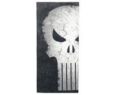 Marvel Punisher Totenkopf weiche Baumwolle 71,1 x 147,3 cm Bad, Pool, Strandtuch