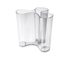 koziol Vase Clara M, Kunststoff, transparent klar, 10.3 x 11.4 x 10.9 cm
