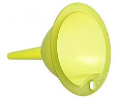 Rotho Vulcano Trichter, Kunststoff (BPA-frei), Grün, (9 x 9 x 11,5 cm)