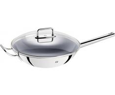 Zwilling Wok 32 cm, Induktionsgeeignet, Edelstahl, Silber