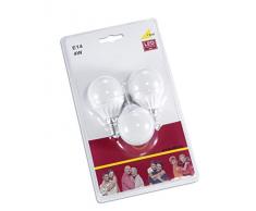 Trio Leuchten LED Leuchtmittel 3-er Blister E14 Tropfen, 4 W 983-43
