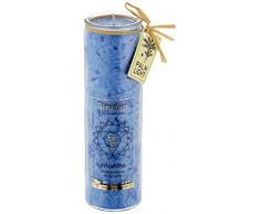 Palm Light Chakra Kerze, Blau