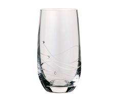 Dartington Crystal Glitz Longdrinkglas, 2 Stück