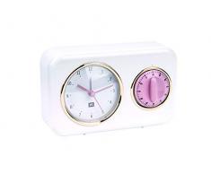 Present Time Nostalgia Tischuhren, Kunststoff, PT groep BV, de_Home, PTGRS, one Size