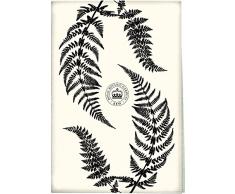 CREATIVE TOPS Die Royal Botanic Gardens Kew schwarz Ferns Geschirrtuch, Mehrfarbig, Farbe