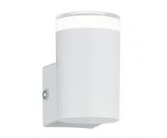 Reality Leuchten R28211131 Aracati A+, LED Außen-Wandleuchte, Metall, 4 Watt, Integriert, Weiß matt, 8 x 5.2 x 8.30 cm