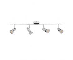 Spot-Light LED Deckenleuchte Star Schiene, 4-flammig, chrom SP-2995045