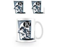empireposter Looney Tunes - Taz - Retro - Keramik Tasse - Größe Ø8,5 H9,5cm