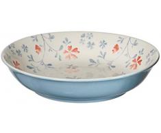 Ritzenhoff & Breker Schale Julia, 20,5 cm Durchmesser, Blau, Porzellan