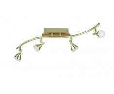 WOFI Deckenlampe LED Cameron messing