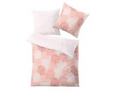 Kleine Wolke Textilgesellschaft Coralie Bettwäsche, Baumwolle, Lachs, 1-135x200 /1-80x 80
