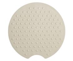Sealskin Rotondo Sicherheitseinlage für Dusche und Badewanne, Farbe: Ecru, Material: Gummi, Durchmesser: 55 cm