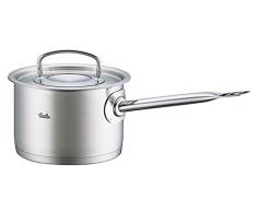 Fissler 084-163-16-000/0 Stielkasserolle, edelstahl, silber, 16 cm, 37,5 x 19 x 14 cm, 1 Einheiten