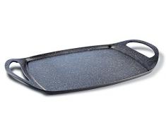 Pensofal, Pen 8551, Grillplatte 47x29cm aus Aluguss, Serie BioStone®, schwarz