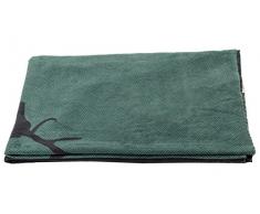 David Fussenegger MONTANA Wohndecke cotton grün 150 x 200 cm