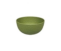 zuperzozial Schale mittelgroß, gehämmert, Moosgrün, Nylon/A