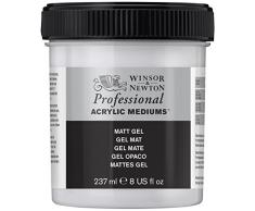 Winsor & Newton 3040915 Mattes Gel - Malmittel, Reduziert den Glanz der Acrylfarbe - 237 Topf