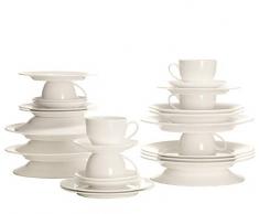 Maxwell & Williams BC188232 Cashmere round Kaffeeservice, Tafelservice, Geschirrset, 30-teilig, in Geschenkbox, Porzellan