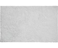 Grund organisch Garn Badteppich, 100% Bio-Baumwolle Garn, ultra soft, rutschfest, ÖKO-TEX-zertifiziert, 5 Jahre Garantie, CALO, Badematte 70x120 cm, weiss