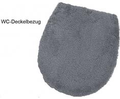 Opal 0900524119 Dyckhoff Badteppich, Deckelbezug 47 x 50 cm, 119, anthrazit