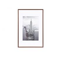 Henzo 8141006 Manhattan Bilderrahmen, Metall, bronze, 30 x 45 x 2 cm