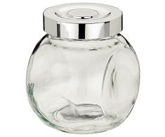 kela Vorratsdosen Set Rosa 200 ml 4 Stück Glas/Kunststoff, transparent