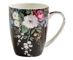 Maxwell & Williams Kilburn Kaffeebecher, Porzellan, Mehrfarbig, 12 x 8,5 x 10