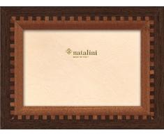 Natalini OSIRIDE WNMOG 10X15 Bilderrahmen mit Unterstützung für Tisch, Tulipwood, Mahagoni, 10 X 15 X 1,5