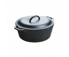 Lodge Cockware Schmortopf aus Gusseisen, mit Deckel, 30cm