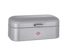 Wesco 235 201 Grandy Brotkasten cool Grey 22x42x17cm (L/B/H), Edelstahl, Grau