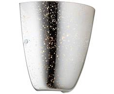 Brilliant Sky Wandleuchte 1 flg Kristall-Optik chrom Glas, 1x E27 geeignet für Normallampen bis max. 60W