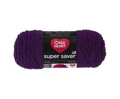 Red Heart Garn-Modell Super Saver. Feststoffe Solide Orchidee