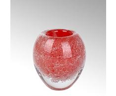 Lambert Salviato Windlicht klein H 10 D9 rot Glasaccessoires, One Size
