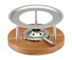 KUHN RIKON 32059 Melchterli Rechaud, Edelstahl, Silber, 21 x 21 x 11 cm