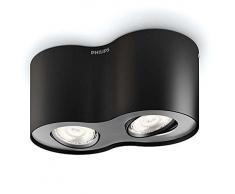 Philips Lighting LED Phase Myliving Spot, Metall, 4.5 W, Schwarz
