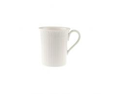 Villeroy & Boch Cellini Kaffeebecher, 300 ml, Premium Porzellan, weiß