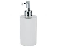 kela Seifenspender Lis aus ABS-Kunststoff in weiß, Plastik, 6.5 x 6.5 x 18.5 cm