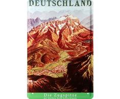 Blechschild 20 x 30 cm 5-FA0852 Blechschild, Blech, Mehrfarbig, 20x30 cm