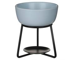 YANKEE CANDLE Accessory Duftlampe, Keramik, blau, 12cm