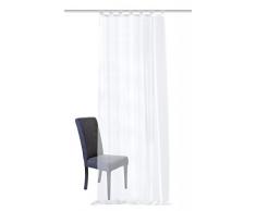 Home Fashion Schlaufenschal, Stoff, Weiß, 245 x 140 cm