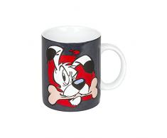 Könitz Asterix Kaffeebecher, Porzellan, Idefix - Top Dog, 11.5 x 8.2 x 9.4 cm