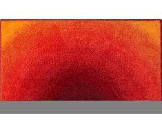 Grund Badteppich 100% Polyacryl, ultra soft, rutschfest, ÖKO-TEX-zertifiziert, 5 Jahre Garantie, SUNSHINE, Badematte 70x120 cm, orange
